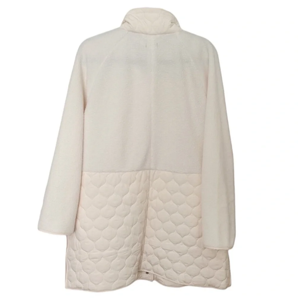 Talbots Cozy Sherpa Quilted Jacket - Picture 12 of 12